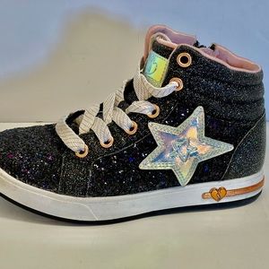 Skechers Girl’s Size 13 ShoutOuts Starry Glam SN 310650L Colorful Sporty FUN!
